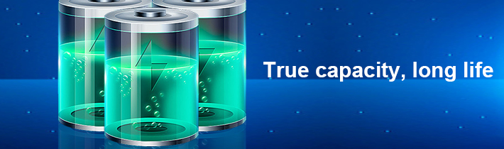 True capacity, long life